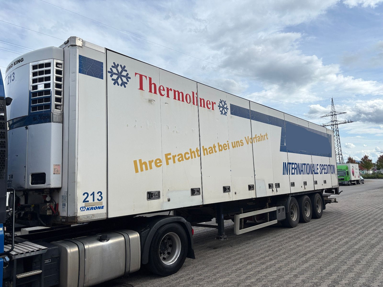 Krone Thermo King SL400 SEITENTÜREN - Полуприцеп-рефрижератор: фото 1 Krone Thermo King SL400 SEITENTÜREN - Полуприцеп-рефрижератор: фото 1