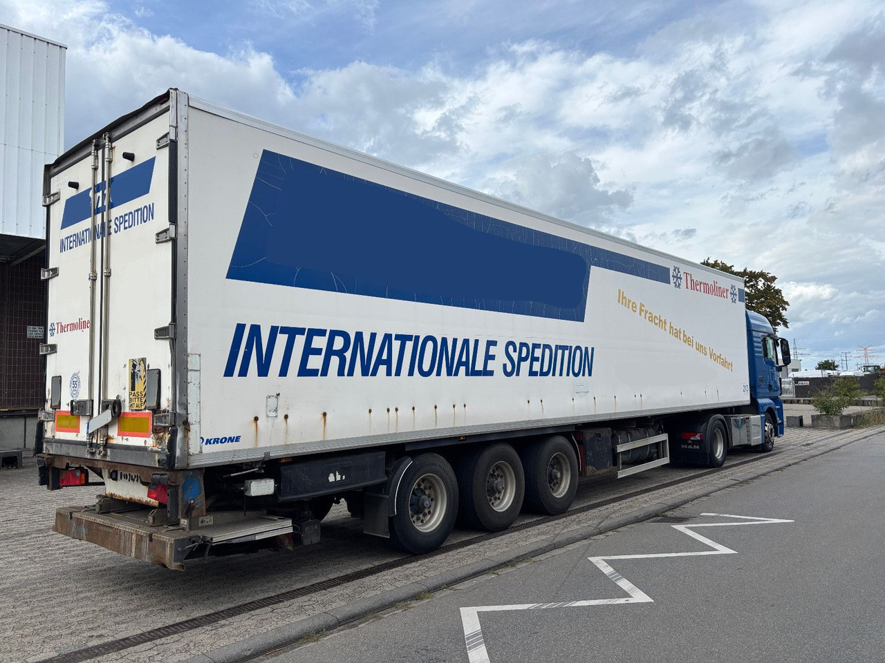 Krone Thermo King SL400 SEITENTÜREN - Полуприцеп-рефрижератор: фото 3 Krone Thermo King SL400 SEITENTÜREN - Полуприцеп-рефрижератор: фото 3