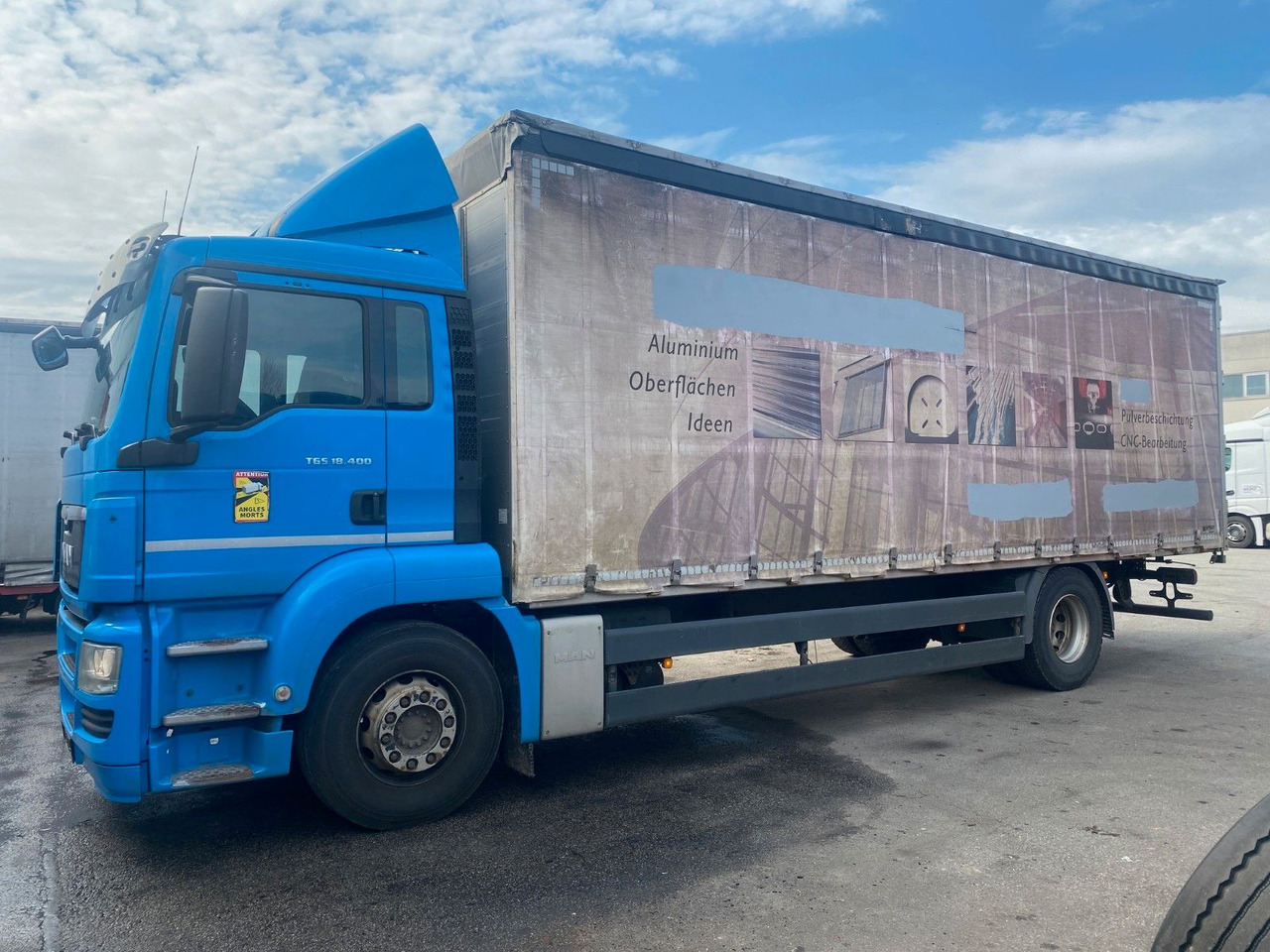 MAN 18.400 8m Lang/10t Nutzlast/2 Stück MAN 18.400 kein 18.440 2 x - Тентованный грузовик: фото 2 MAN 18.400 8m Lang/10t Nutzlast/2 Stück MAN 18.400 kein 18.440 2 x - Тентованный грузовик: фото 2