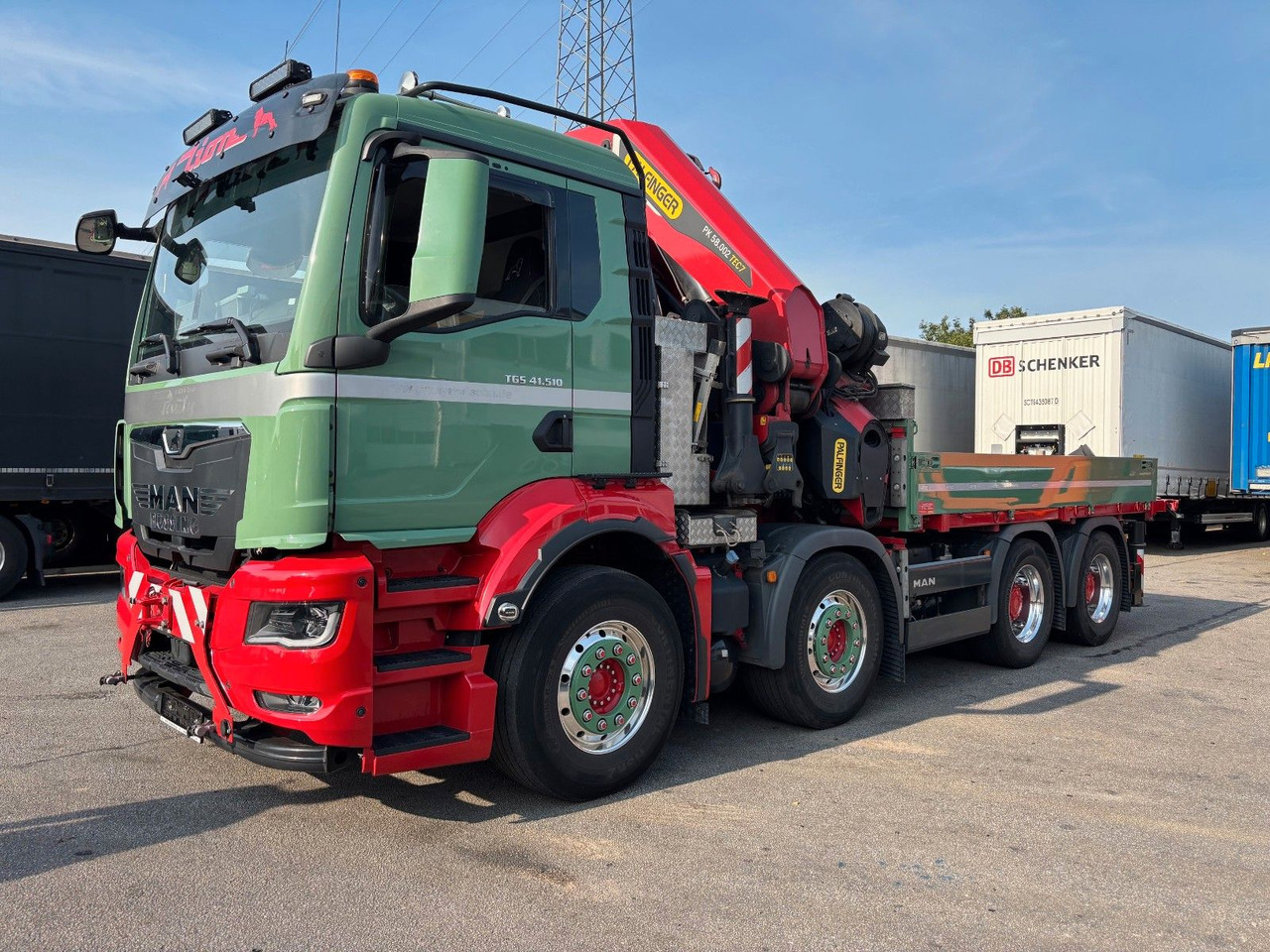 MAN TGS 41.510 Palfinger PK 58.002 - Грузовик бортовой/ Платформа, Автоманипулятор: фото 1 MAN TGS 41.510 Palfinger PK 58.002 - Грузовик бортовой/ Платформа, Автоманипулятор: фото 1