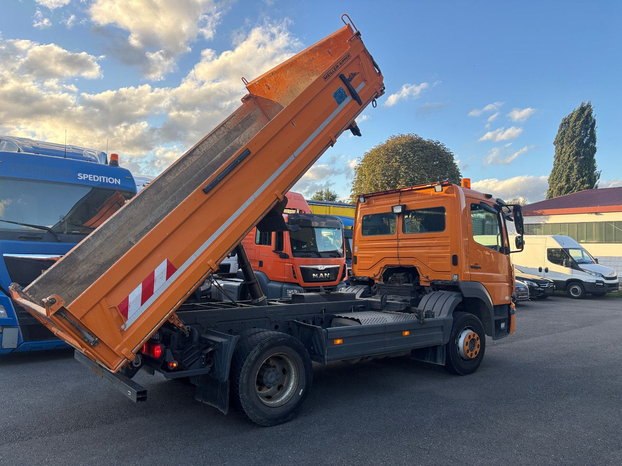Самосвал Mercedes-Benz Atego 1530 Blatt/Klima/Kamera: фото 11