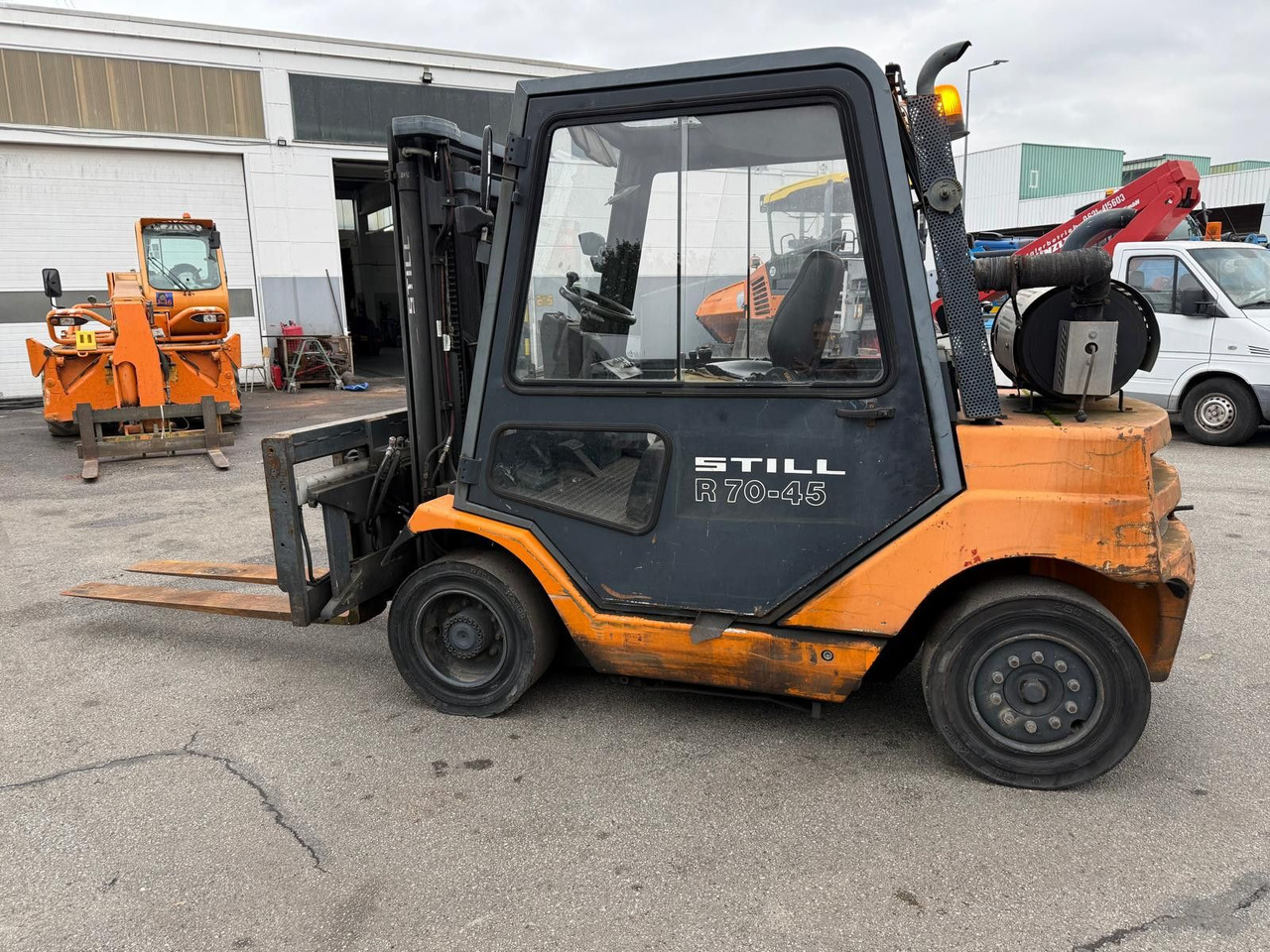Still R 70-45 Diesel/Kabine/Lange Gabel - Дизельный погрузчик: фото 2 Still R 70-45 Diesel/Kabine/Lange Gabel - Дизельный погрузчик: фото 2