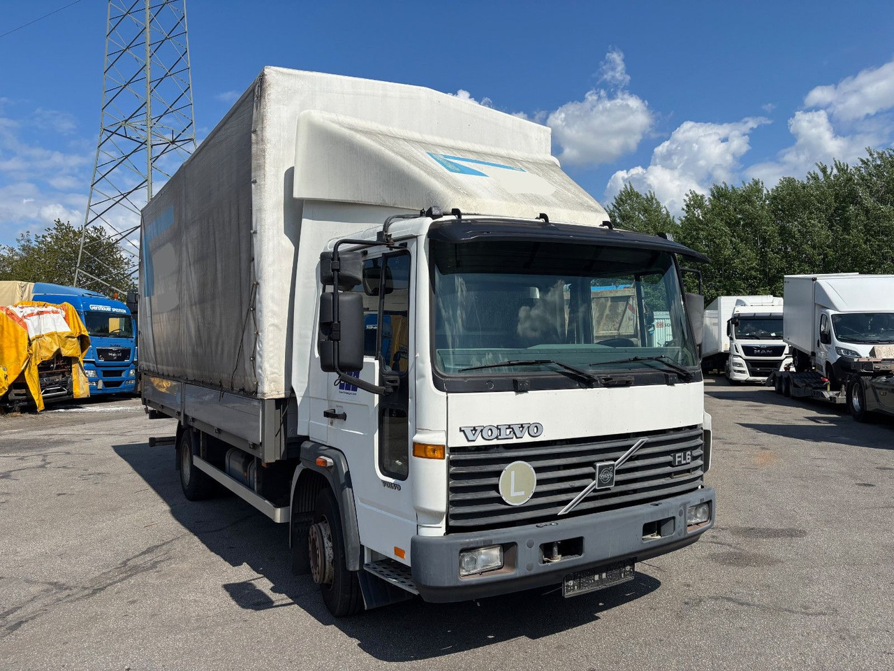 Volvo FL6 Klima/Luftfederung - Тентованный фургон: фото 2 Volvo FL6 Klima/Luftfederung - Тентованный фургон: фото 2