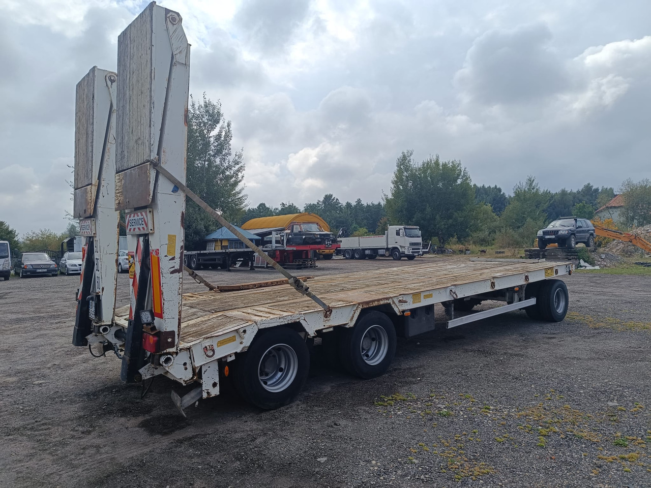 ACTM 3 osie  8m x 2,55 m lad 25 T - Низкорамный прицеп: фото 3 ACTM 3 osie  8m x 2,55 m lad 25 T - Низкорамный прицеп: фото 3