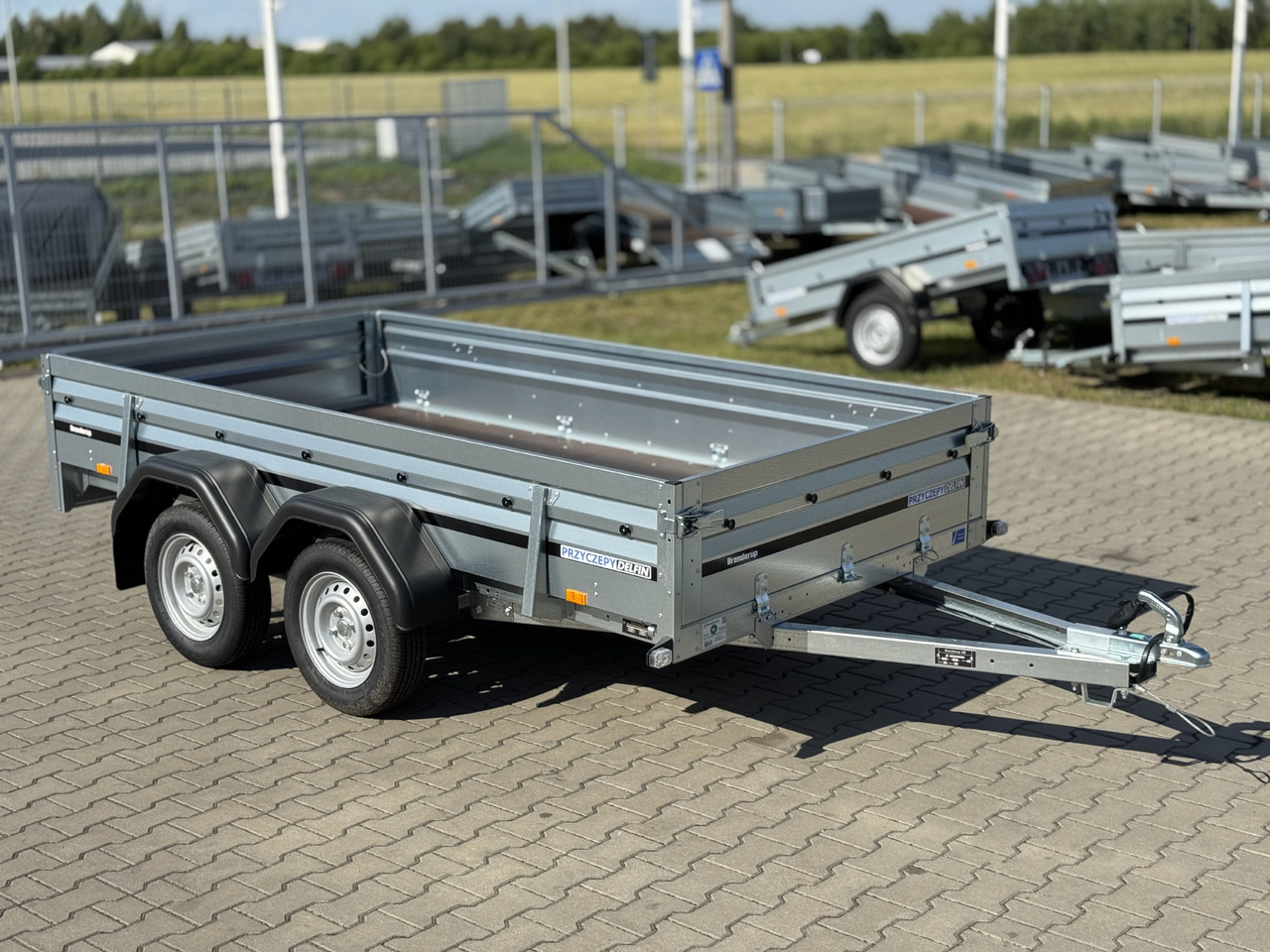 BRENDERUP 2300 STUB - przyczepa skrzyniowa 2 osie / 302 x 150 cm / 750 kg - Прицеп бортовой/ Платформа: фото 2 BRENDERUP 2300 STUB - przyczepa skrzyniowa 2 osie / 302 x 150 cm / 750 kg - Прицеп бортовой/ Платформа: фото 2