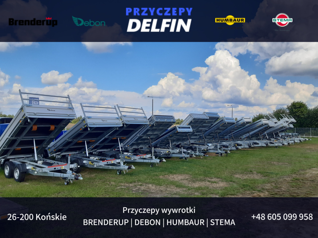 BRENDERUP BT4310STB2700 308x168 cm wywrotka 2 osie 2700 kg - Самосвальный прицеп: фото 4 BRENDERUP BT4310STB2700 308x168 cm wywrotka 2 osie 2700 kg - Самосвальный прицеп: фото 4