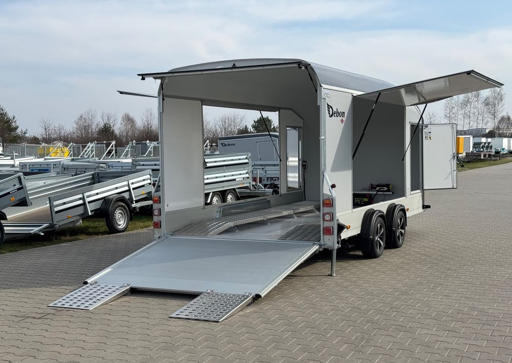 DEBON C1000 - kryta laweta | 490 x 202 cm / 3500kg / felgi ALU / wciągarka elektryczna в лизинг DEBON C1000 - kryta laweta | 490 x 202 cm / 3500kg / felgi ALU / wciągarka elektryczna: фото 9