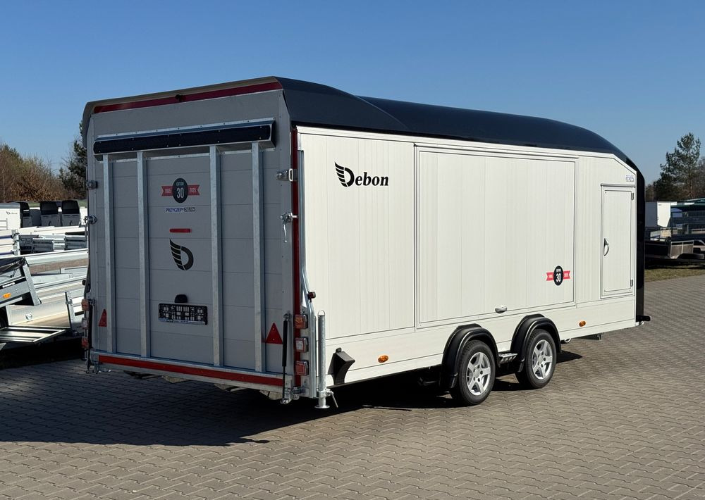 DEBON Debon C2000 - zamknięta przyczepa do przewozu aut, 550 x 215 cm, 3500kg, felgi ALU, wciągarka elektryczna - Прицеп-автовоз: фото 4 DEBON Debon C2000 - zamknięta przyczepa do przewozu aut, 550 x 215 cm, 3500kg, felgi ALU, wciągarka elektryczna - Прицеп-автовоз: фото 4
