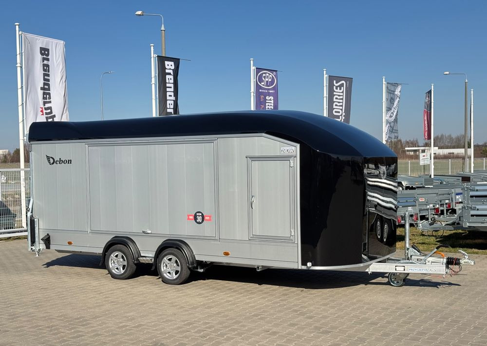 DEBON Debon C2000 - zamknięta przyczepa do przewozu aut, 550 x 215 cm, 3500kg, felgi ALU, wciągarka elektryczna - Прицеп-автовоз: фото 1 DEBON Debon C2000 - zamknięta przyczepa do przewozu aut, 550 x 215 cm, 3500kg, felgi ALU, wciągarka elektryczna - Прицеп-автовоз: фото 1