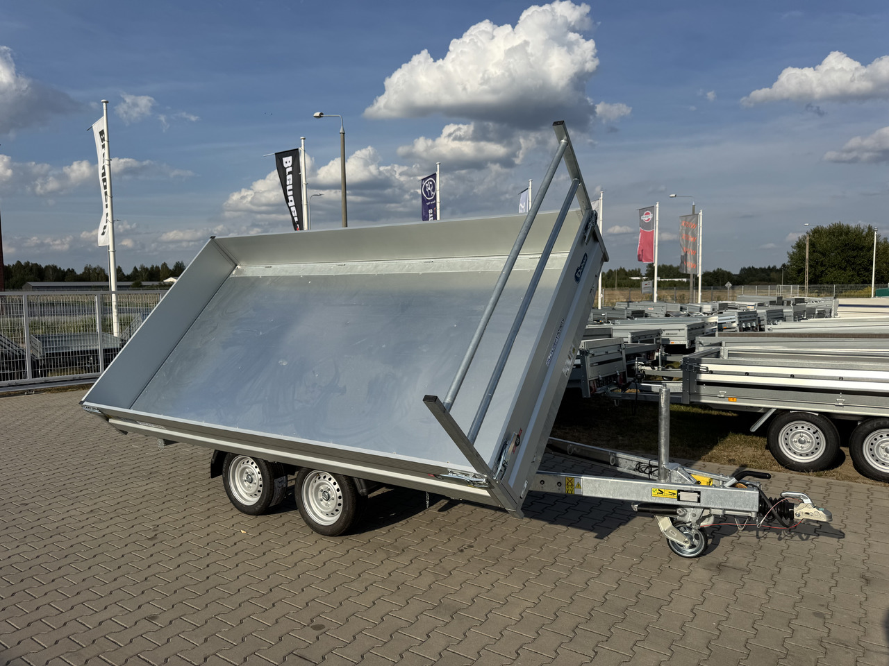 Новый Самосвальный прицеп DEBON PW 3.6 Electric  360x180 cm 3.5T: фото 12