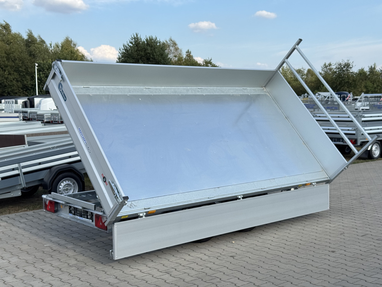 Новый Самосвальный прицеп DEBON PW 3.6 Electric  360x180 cm 3.5T: фото 13