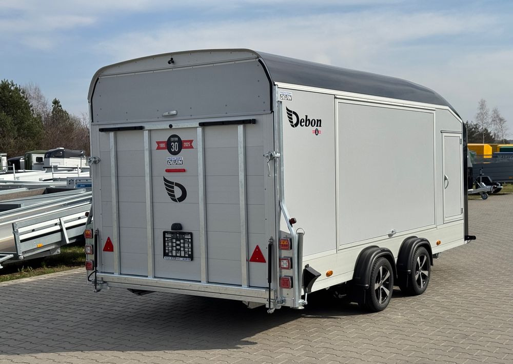 Debon C1000 - kryta laweta | 490 x 202 cm / 3500kg / felgi ALU / wciągarka elektryczna - Прицеп-фургон: фото 5 Debon C1000 - kryta laweta | 490 x 202 cm / 3500kg / felgi ALU / wciągarka elektryczna - Прицеп-фургон: фото 5