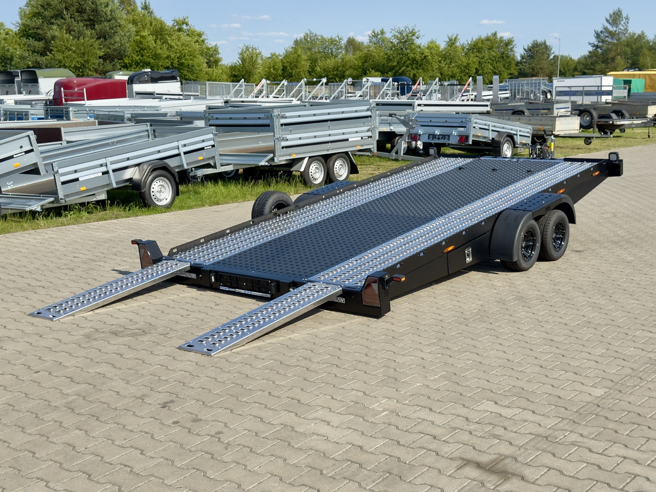 Lorries PLAXX27-4520 – laweta aluminiowa 2,7T - Прицеп-автовоз: фото 3 Lorries PLAXX27-4520 – laweta aluminiowa 2,7T - Прицеп-автовоз: фото 3