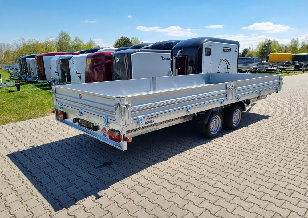 STEMA SHP O2 35-52-22.2 | 510x213 cm ALU 3,5T hamowana - Прицеп бортовой/ Платформа: фото 3 STEMA SHP O2 35-52-22.2 | 510x213 cm ALU 3,5T hamowana - Прицеп бортовой/ Платформа: фото 3