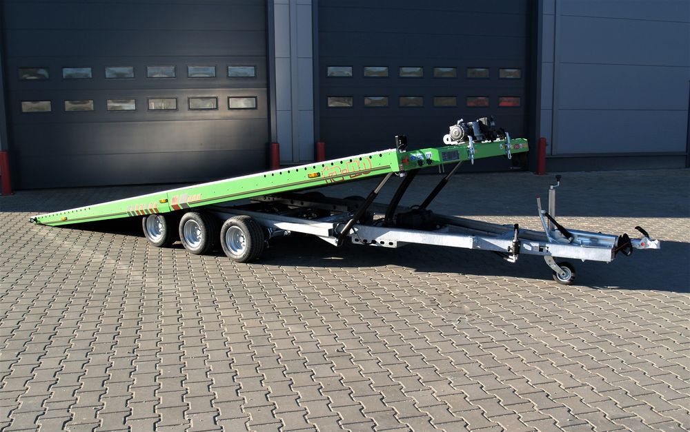 Новый Прицеп-автовоз TA-NO FORMULA 35.60 PREMIUM 600 x 210 cm 3500 kg DMC: фото 22