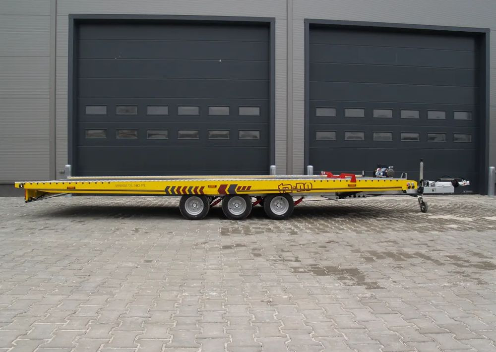 Новый Прицеп-автовоз TA-NO FORMULA 35.60 PREMIUM 600 x 210 cm 3500 kg DMC: фото 15