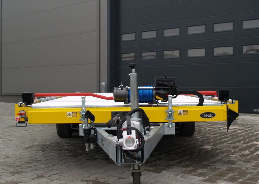 Новый Прицеп-автовоз TA-NO FORMULA 35.60 PREMIUM 600 x 210 cm 3500 kg DMC: фото 28