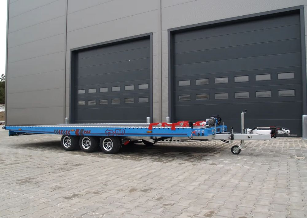 Новый Прицеп-автовоз TA-NO FORMULA 35.60 PREMIUM 600 x 210 cm 3500 kg DMC: фото 8