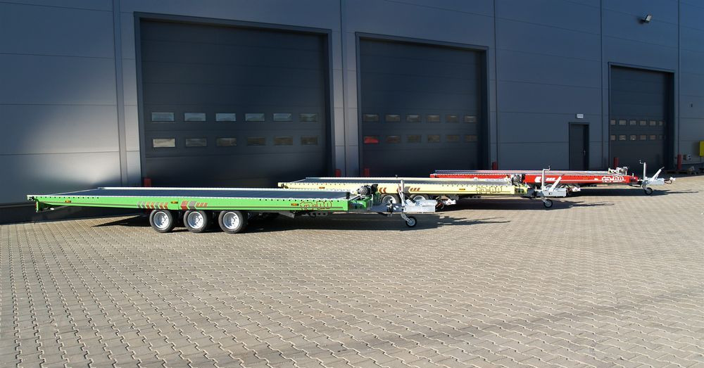 Новый Прицеп-автовоз TA-NO FORMULA 35.60 PREMIUM 600 x 210 cm 3500 kg DMC: фото 11