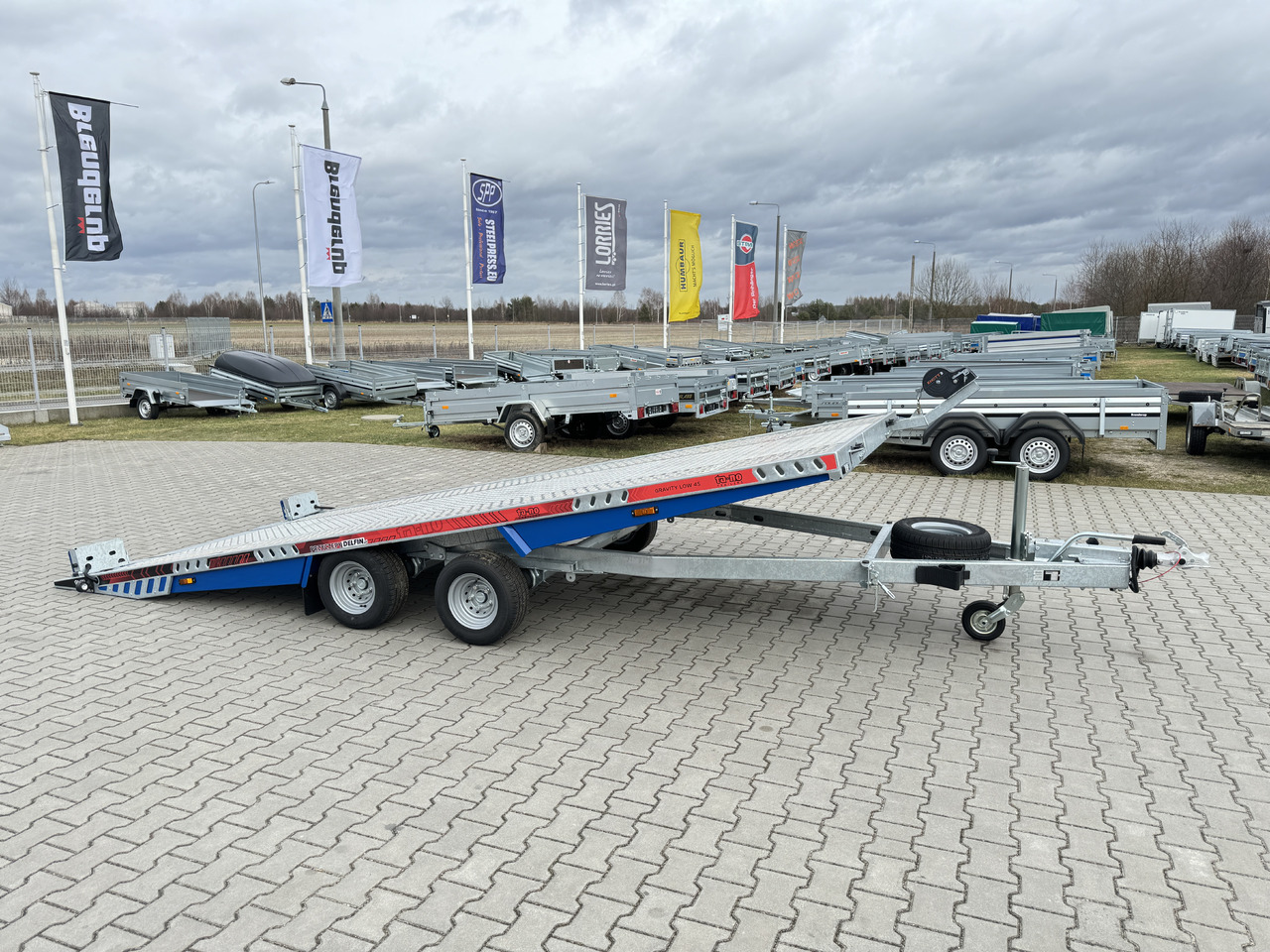TA-NO GRAVITY LOW 27.45 trailer for 1 car 2700 kg GVW VDI CERTIFICATE - Прицеп-автовоз: фото 1 TA-NO GRAVITY LOW 27.45 trailer for 1 car 2700 kg GVW VDI CERTIFICATE - Прицеп-автовоз: фото 1