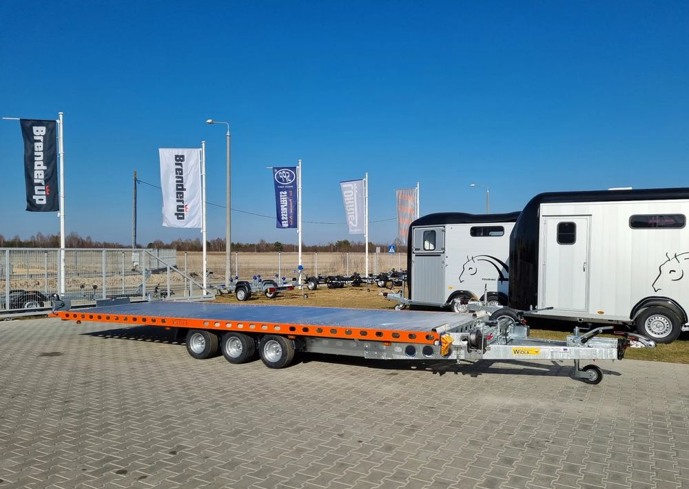 WIOLA L35G65P hydraulic lifting 650x216 cm 3.5T GVW for vans trucks - Прицеп-автовоз: фото 2 WIOLA L35G65P hydraulic lifting 650x216 cm 3.5T GVW for vans trucks - Прицеп-автовоз: фото 2