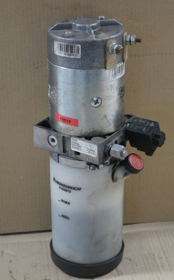 Jungheinrich 51006444 | Lifting motor with tank 24V 2,2KW 120A 2600 min-1 ISKRA Lifting motor with tank 24V 2,2KW 120A 2600 min-1 ISKRA code R932005574 for ERE225 year 2010 - Гидравлический насос для Погрузочно-разгрузочной техники: фото 1 Jungheinrich 51006444 | Lifting motor with tank 24V 2,2KW 120A 2600 min-1 ISKRA Lifting motor with tank 24V 2,2KW 120A 2600 min-1 ISKRA code R932005574 for ERE225 year 2010 - Гидравлический насос для Погрузочно-разгрузочной техники: фото 1