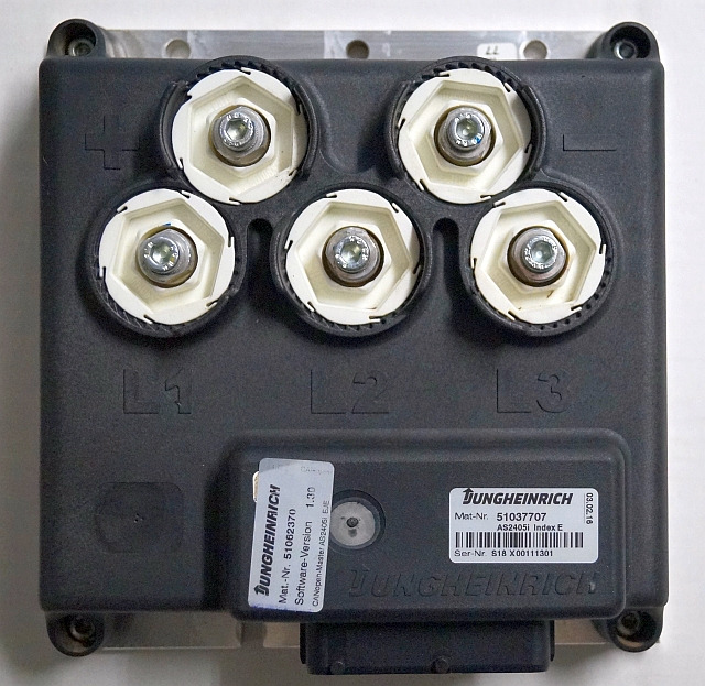 Jungheinrich 51037707 | Rij regeling driving controller AS2405i index E Sw. 1,31 - Блок управления для Погрузочно-разгрузочной техники: фото 1 Jungheinrich 51037707 | Rij regeling driving controller AS2405i index E Sw. 1,31 - Блок управления для Погрузочно-разгрузочной техники: фото 1