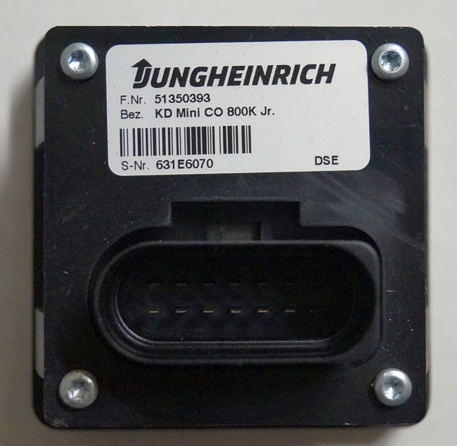 Jungheinrich 51350393 | Display KD mini Co 800K Jr. sn. 631E6070 - Приборная панель для Погрузочно-разгрузочной техники: фото 2 Jungheinrich 51350393 | Display KD mini Co 800K Jr. sn. 631E6070 - Приборная панель для Погрузочно-разгрузочной техники: фото 2