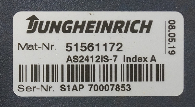 Jungheinrich 51561172 | Rij/hef/stuur regeling drive/lift/steering controller A - Блок управления для Погрузочно-разгрузочной техники: фото 2 Jungheinrich 51561172 | Rij/hef/stuur regeling drive/lift/steering controller A - Блок управления для Погрузочно-разгрузочной техники: фото 2