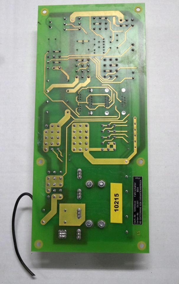 Jungheinrich 52002646 | Verzamelprint Board printed circuit 50434100 for EKS Verzamelprint Board printed circuit 50434100 for EKS - Электрическая система для Погрузочно-разгрузочной техники: фото 1 Jungheinrich 52002646 | Verzamelprint Board printed circuit 50434100 for EKS Verzamelprint Board printed circuit 50434100 for EKS - Электрическая система для Погрузочно-разгрузочной техники: фото 1