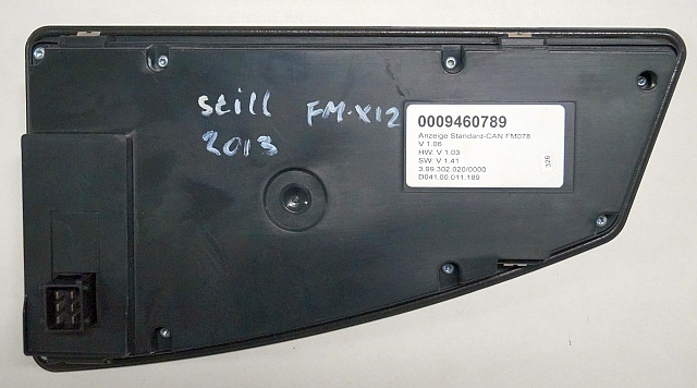Still 0009460789 | Display Standard Can FM078 V1.06 HW V1.03 SW V1,41 399302020/ - Приборная панель для Погрузочно-разгрузочной техники: фото 2 Still 0009460789 | Display Standard Can FM078 V1.06 HW V1.03 SW V1,41 399302020/ - Приборная панель для Погрузочно-разгрузочной техники: фото 2