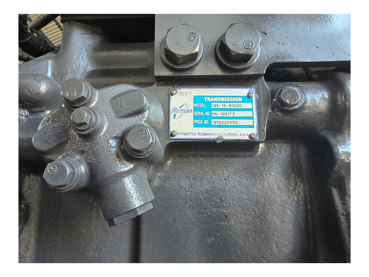 KOMATSU POWER TRAIN ASSY 195-22-80050 / 195-13-81100 / 195-15-81000 - Трансмиссия для Бульдозеров: фото 3 KOMATSU POWER TRAIN ASSY 195-22-80050 / 195-13-81100 / 195-15-81000 - Трансмиссия для Бульдозеров: фото 3