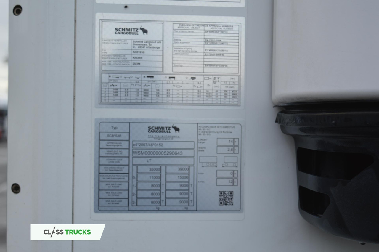 Полуприцеп-рефрижератор Schmitz Cargobull SKO FP 45 Carrier Vector 1550: фото 19 Полуприцеп-рефрижератор Schmitz Cargobull SKO FP 45 Carrier Vector 1550: фото 19