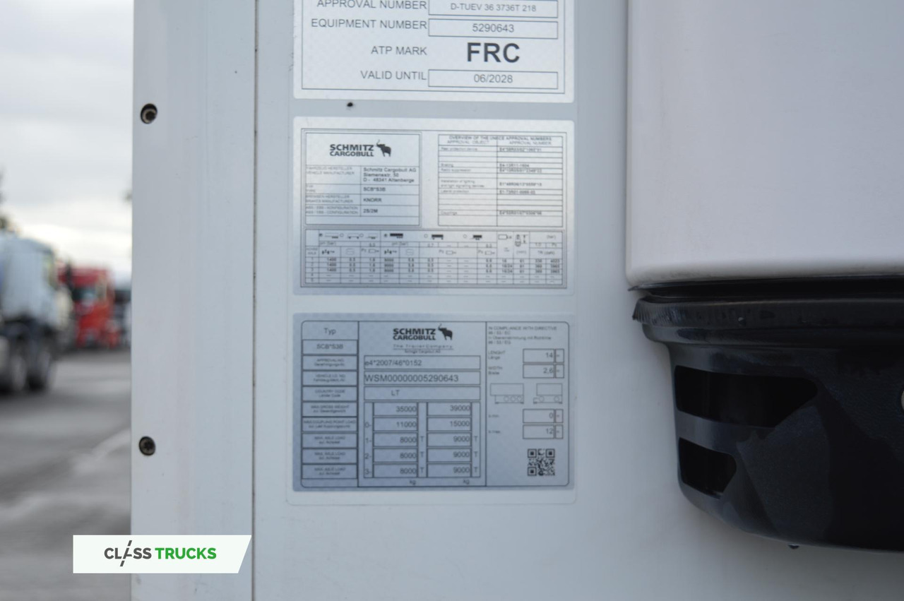 Полуприцеп-рефрижератор Schmitz Cargobull SKO FP 45 Carrier Vector 1550: фото 18 Полуприцеп-рефрижератор Schmitz Cargobull SKO FP 45 Carrier Vector 1550: фото 18