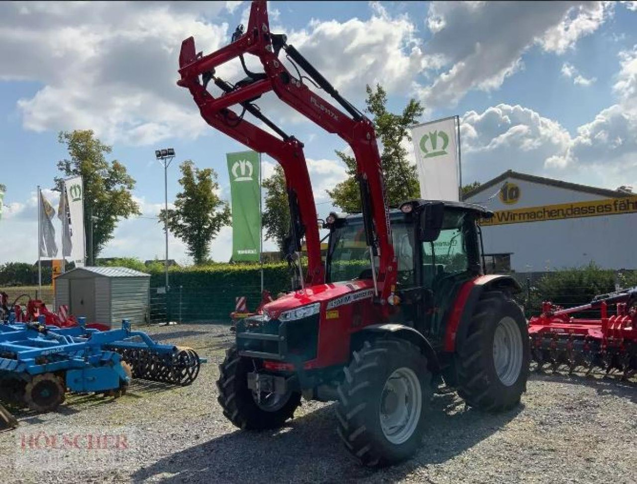 Massey Ferguson MF 4708 M mit Frontlader - Трактор: фото 2 Massey Ferguson MF 4708 M mit Frontlader - Трактор: фото 2