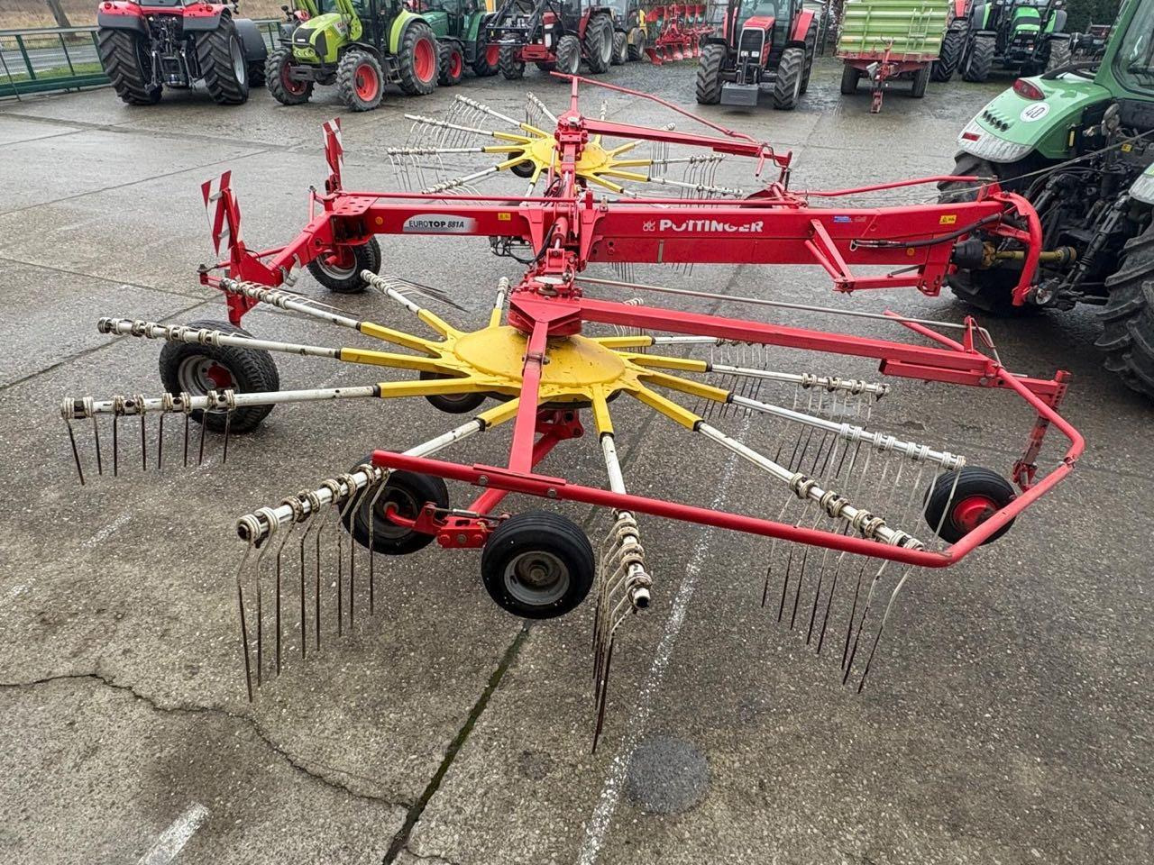 Сеноворошилка Pöttinger EUROTOP 881A: фото 9 Сеноворошилка Pöttinger EUROTOP 881A: фото 9