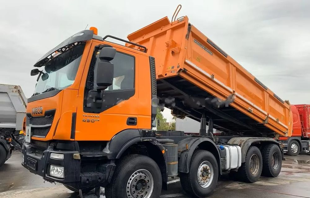 Iveco Trakker 450 E6 / BB/ 8x4 / Wywrotka Meiller 3-stronna / Bordmatik / Automat / Retarder - Самосвал: фото 2 Iveco Trakker 450 E6 / BB/ 8x4 / Wywrotka Meiller 3-stronna / Bordmatik / Automat / Retarder - Самосвал: фото 2