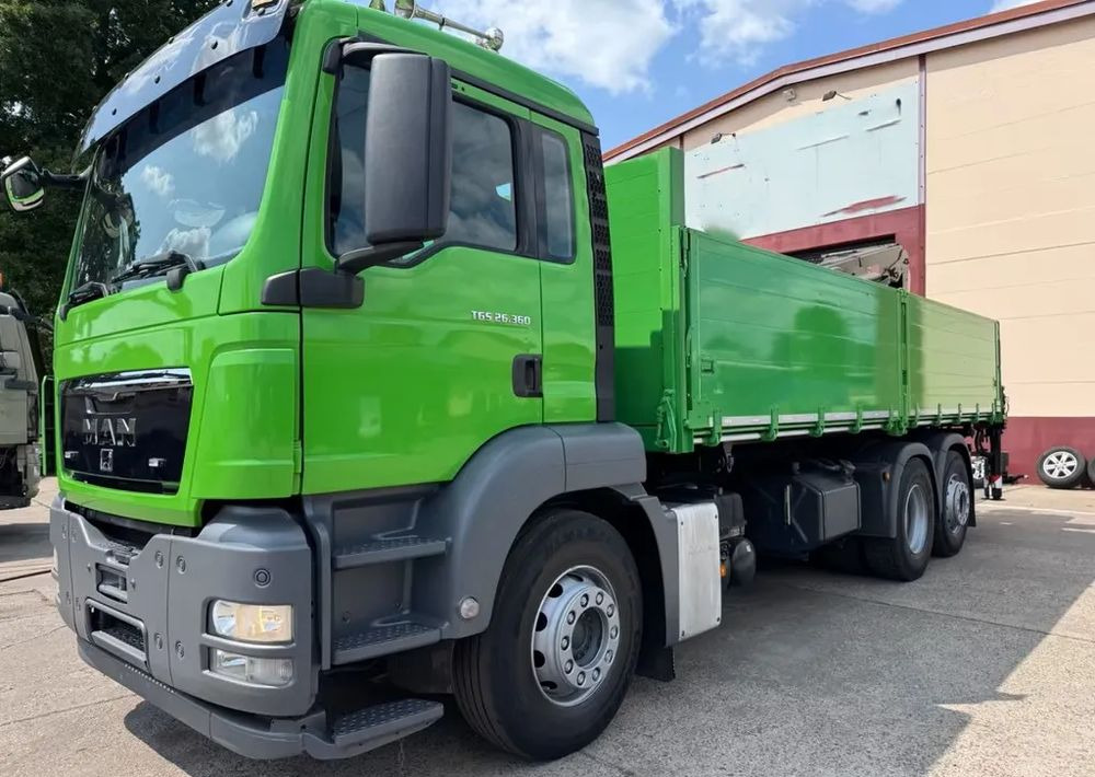 MAN TGS 26.360 | Wywrotka z HDS Hiab 166 K Pro | Euro 5 | 6x2 | - Самосвал: фото 1 MAN TGS 26.360 | Wywrotka z HDS Hiab 166 K Pro | Euro 5 | 6x2 | - Самосвал: фото 1
