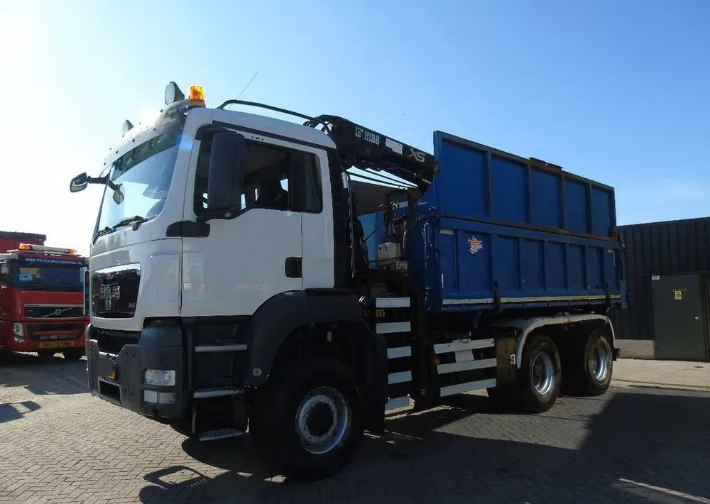 MAN TGS 26.400 6x6 – Wywrotka 3-stronna Meiller + Żuraw HIAB 166 E3 HIPRO – 429.222 km – Euro 4 - Самосвал, Автоманипулятор: фото 2 MAN TGS 26.400 6x6 – Wywrotka 3-stronna Meiller + Żuraw HIAB 166 E3 HIPRO – 429.222 km – Euro 4 - Самосвал, Автоманипулятор: фото 2