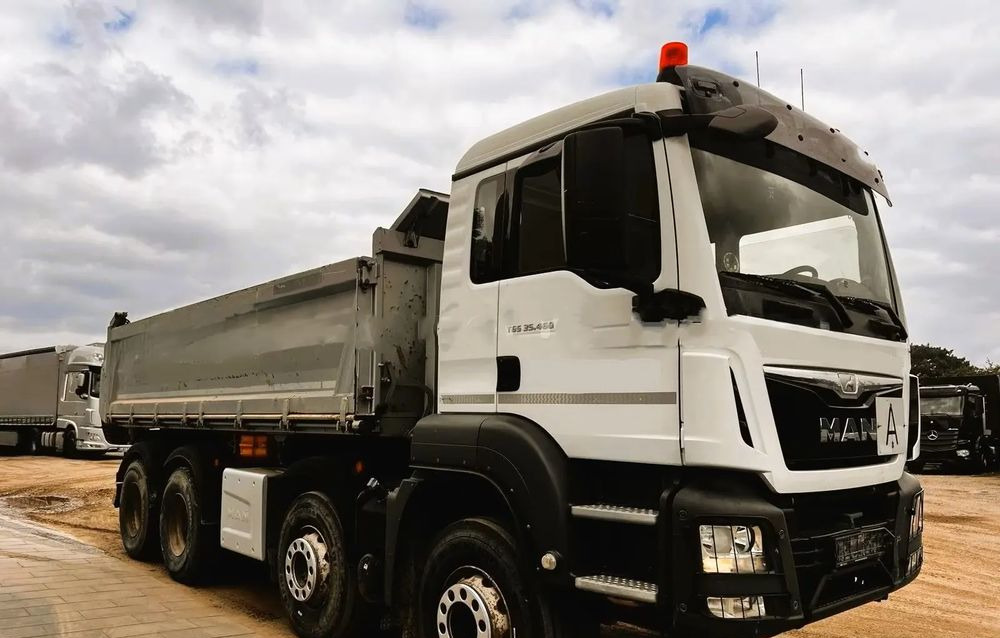 MAN TGS 35.460 I 8X4 I Bordmatik I Meiller 3-stronna wywrotka I Euro 6 I Retarder I - Самосвал: фото 3 MAN TGS 35.460 I 8X4 I Bordmatik I Meiller 3-stronna wywrotka I Euro 6 I Retarder I - Самосвал: фото 3