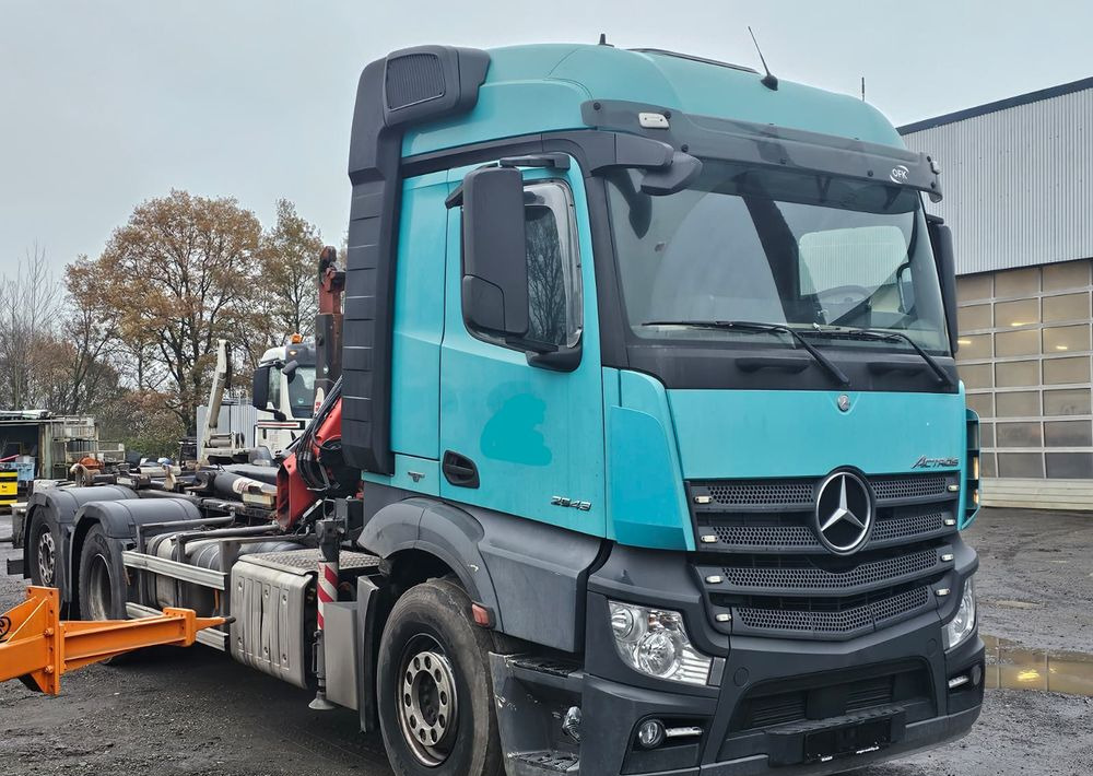 Mercedes-Benz Actros 2543• Euro 6 • 6x2 • HAKOWIEC HYVA 20.53 S • Żuraw FASSI F110M • NOWY Silnik!-Przebieg po wymianie silnika: 124.000 km - Крюковой мультилифт, Автоманипулятор: фото 4 Mercedes-Benz Actros 2543• Euro 6 • 6x2 • HAKOWIEC HYVA 20.53 S • Żuraw FASSI F110M • NOWY Silnik!-Przebieg po wymianie silnika: 124.000 km - Крюковой мультилифт, Автоманипулятор: фото 4