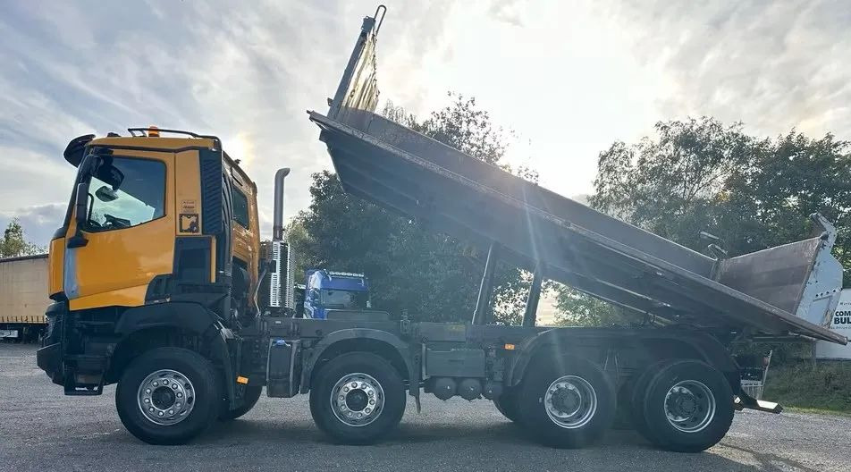 Renault K 440 8x4 • Bordmatik • Klima •  Meiller • Euro 6 • 3-stronna wywrotka • 299 000 km - Самосвал: фото 3 Renault K 440 8x4 • Bordmatik • Klima •  Meiller • Euro 6 • 3-stronna wywrotka • 299 000 km - Самосвал: фото 3