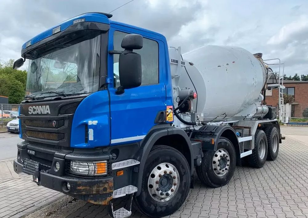 Scania P410 8x4 – Betoniarka Liebherr 9 m³/ Euro 5 / Retarder - Автобетоносмеситель: фото 1 Scania P410 8x4 – Betoniarka Liebherr 9 m³/ Euro 5 / Retarder - Автобетоносмеситель: фото 1