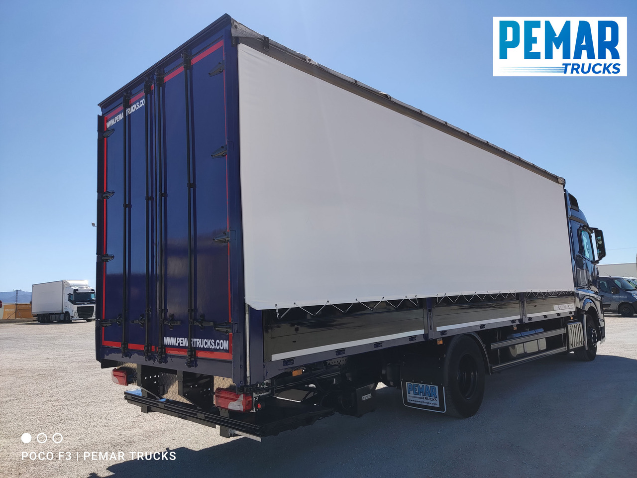 MERCEDES-BENZ ACTROS 1836 SEMITAUTLINER 18T - Тентованный грузовик: фото 5 MERCEDES-BENZ ACTROS 1836 SEMITAUTLINER 18T - Тентованный грузовик: фото 5