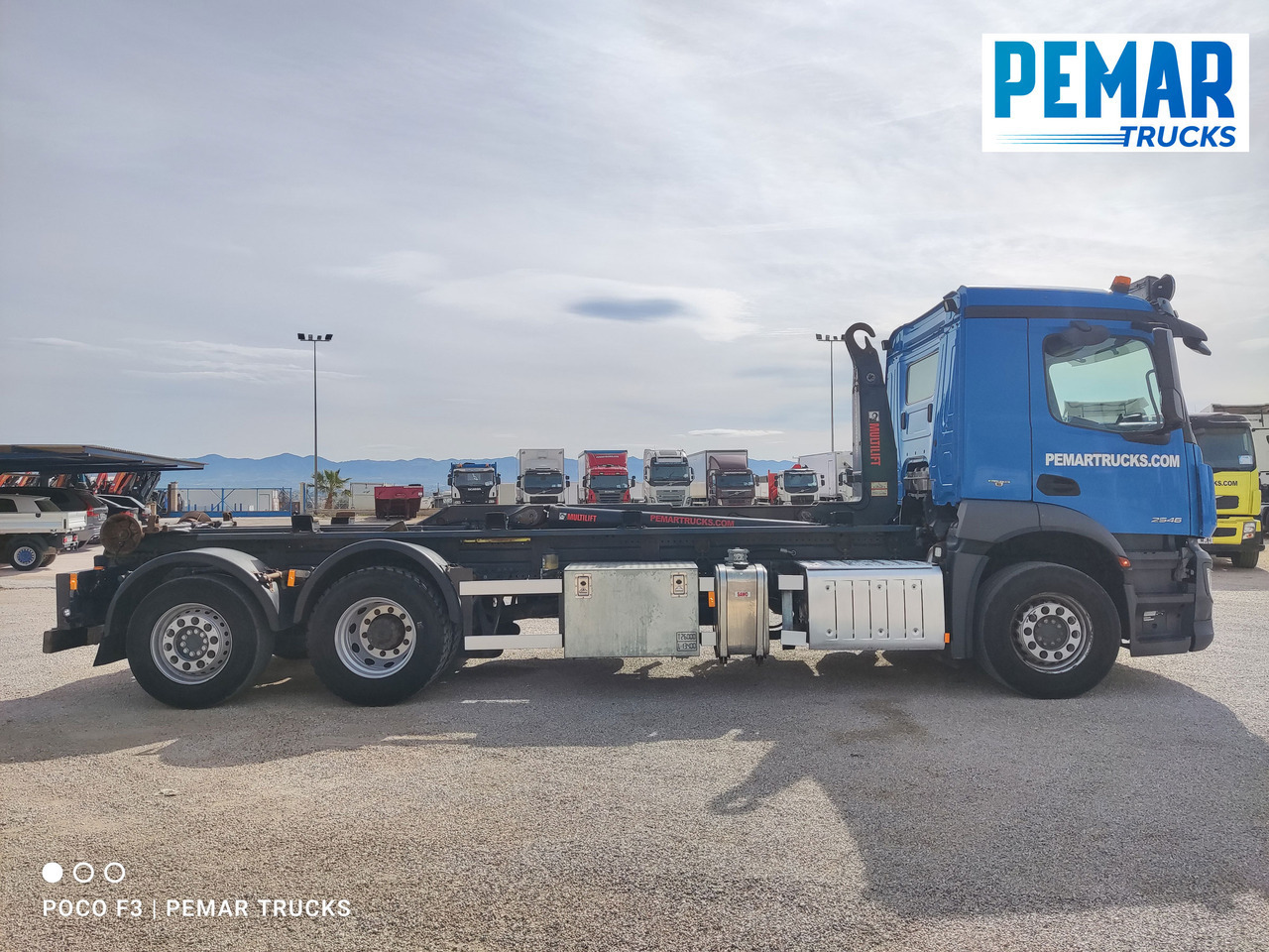 MERCEDES-BENZ ANTOS 2546 6X2 MULTILIFT - Грузовик-контейнеровоз/ Сменный кузов: фото 5 MERCEDES-BENZ ANTOS 2546 6X2 MULTILIFT - Грузовик-контейнеровоз/ Сменный кузов: фото 5