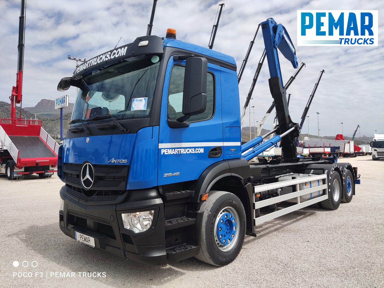 MERCEDES-BENZ ANTOS 2546 6X2 MULTILIFT - Грузовик-контейнеровоз/ Сменный кузов: фото 1 MERCEDES-BENZ ANTOS 2546 6X2 MULTILIFT - Грузовик-контейнеровоз/ Сменный кузов: фото 1