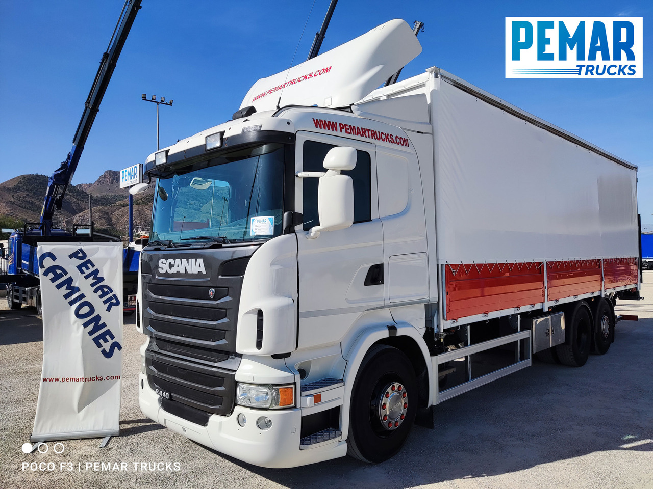 SCANIA R 440 6X2 SEMITAUTLINER - Тентованный грузовик: фото 1 SCANIA R 440 6X2 SEMITAUTLINER - Тентованный грузовик: фото 1