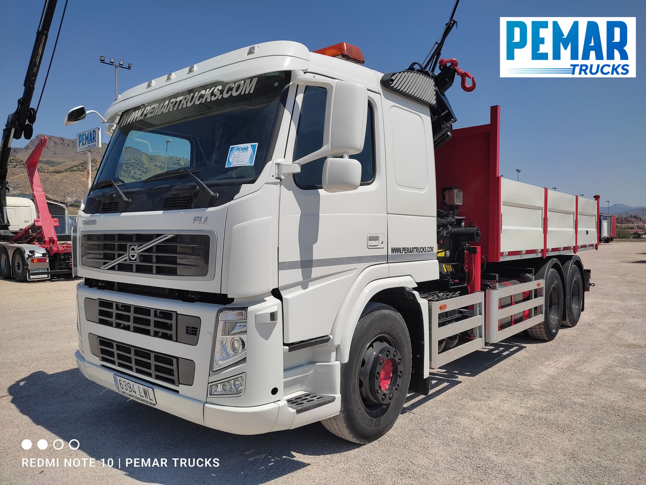 VOLVO FM 440 6X4 GRUA BASCULANTE - Самосвал, Автоманипулятор: фото 2 VOLVO FM 440 6X4 GRUA BASCULANTE - Самосвал, Автоманипулятор: фото 2