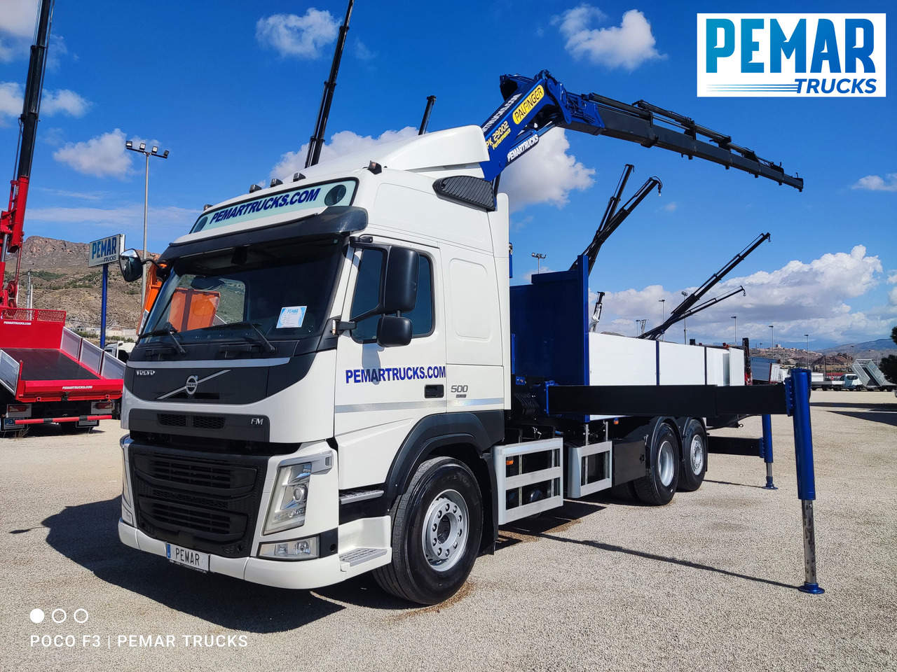 VOLVO FM 500 6X2 GRUA CAJA FIJA - Автоманипулятор: фото 1 VOLVO FM 500 6X2 GRUA CAJA FIJA - Автоманипулятор: фото 1