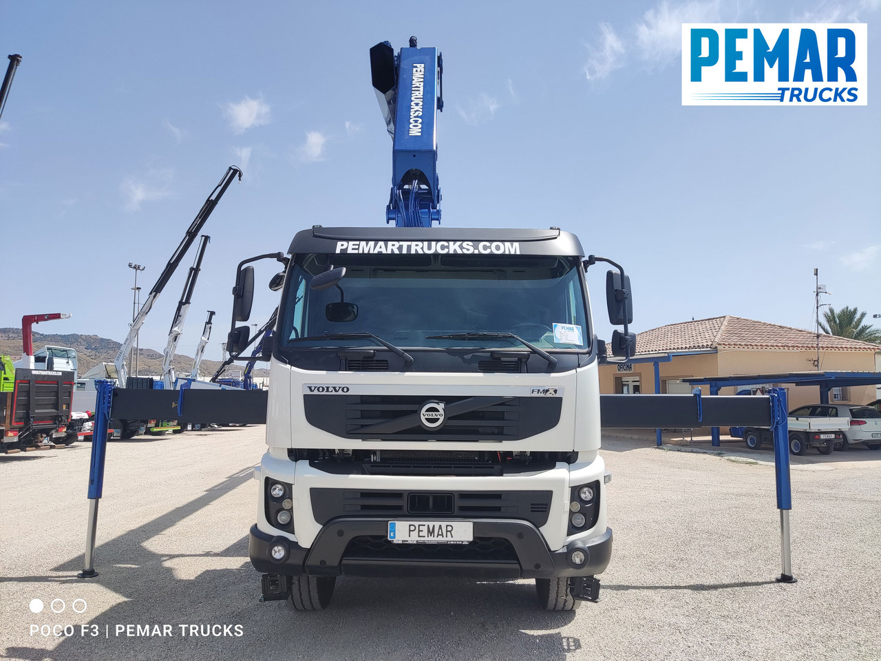 VOLVO FMX 460 8X4 GRUA CAJA FIJA ABIERTA в лизинг VOLVO FMX 460 8X4 GRUA CAJA FIJA ABIERTA: фото 20